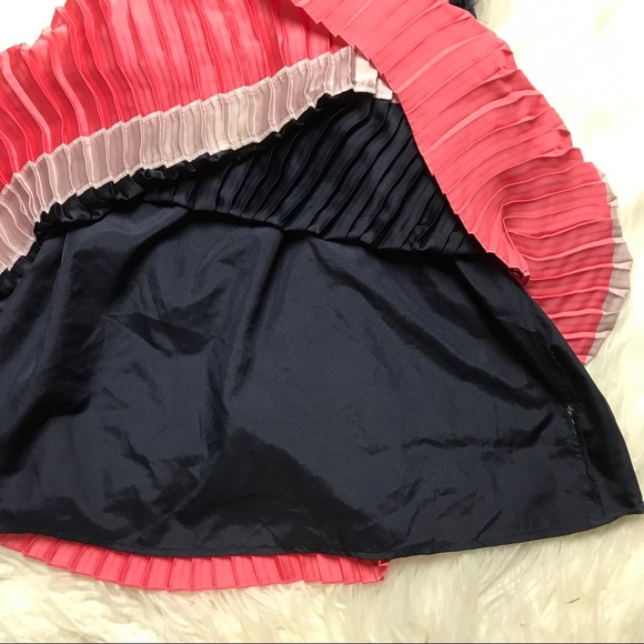 American Eagle Outfitters Pleated Colorblock Dress - Picture 7 of 8